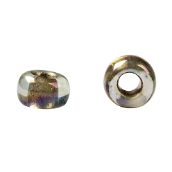 (998) Gilt Lined AB Light Jonquil TOHO Round Seed Beads, Japanese Seed Beads, (998) Gilt Lined AB Light Jonquil, 11/0, 2.2mm, Hole: 0.8mm, about 5555pcs/50g