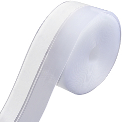 Claro Tira de sellado autoadhesiva de TPE, para tira de sellado de espuma para puertas y ventanas, Claro, 35 mm, sobre 5 m / rollo