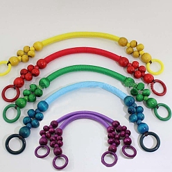 Красный Ручка сумки из нейлоновой веревки, с кольцом, аксессуары для замены сумок, красные, 470~490 мм