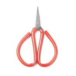 Red Carbon Steel Scissors, Red, 119x77x5mm