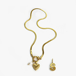 Letter S 304 ожерелья из нержавеющей стали с подвесками в виде букв и сердец для женщин, с натуральным пресноводным жемчугом, цветочный белый, золотые, Письмо с, 18.23 дюйм (46.3 см)