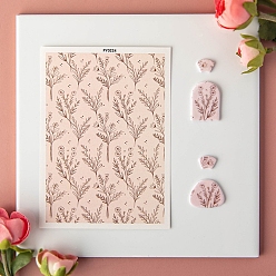 Льняное Полотно Цветочная керамика глина вода переводная бумага, переводные декали под глазурью, заколка для волос с подвесками для сережек своими руками, белье, 138x95 мм