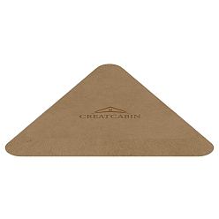 Треугольник Инструменты для формовки керамики из дерева и мдф, треугольные, 180x160x15 мм