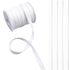 Белый 10м полиэстеровый рукав для фиксации костей, лента для замены бюстгальтера на косточках, для пошива аксессуаров, белые, 10x2 мм