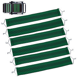 Зеленый Аксессуары для стульев невесомости, замена ремня армирования кресла-реклайнера, железными крюками, зелёные, 380x56x16 мм