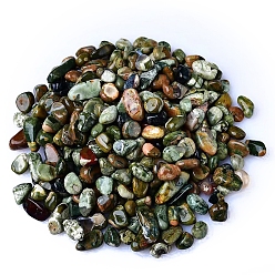 Яшма Риолит Натуральная риолитовая яшма, измельченная в крошку, для проектов домашнего рукоделия и украшения цветочных горшков, аквариумов, 3~5 мм, около 100 г / набор