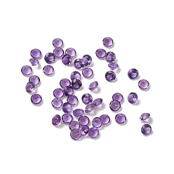Аметист Ограненные натуральные аметистовые кабошоны, назад назад, алмаз, 2x1.5 мм