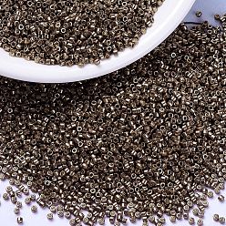 (DB1843) Duracoat Galvanized Dark Mauve MIYUKI Delica Beads, Cylinder, Japanese Seed Beads, 11/0, (DB1843) Duracoat Galvanized Dark Mauve, 1.3x1.6mm, Hole: 0.8mm, about 2000pcs/bottle, 10g/bottle