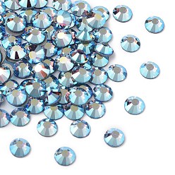 30020 200 Light Sapphire AB Камни preciosa® crystal hotfix с плоской основой, чешский хрусталь, круглый(438 11 612 шатон роза вива 12 ®), 30020 200 светлый сапфир ab, ss 8 (2.3~2.5 мм)