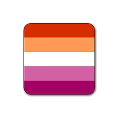 Разноцветный Брошь из жести с радужным флагом, квадратный, красочный, 50x50 мм