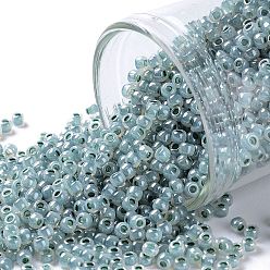 (915) Dark Sea Foam Ceylon Pearl Тохо 11/0 круглые бусины, японский бисер, (915) темная морская пена цейлонский жемчуг, 2.2 мм, отверстие : 0.8 мм, Около 1110 шт / 10 г