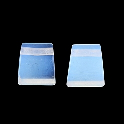 Опал Opalite подвески, трапециевидные подвески, 27.5~28.5x24~25x13~13.5 мм, отверстие : 3.5~4.5 мм