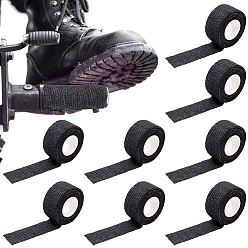 Черный Самоклеящийся эластичный бинт из нетканого материала, плоский, чёрные, 25 мм, 4.5 м / рулон