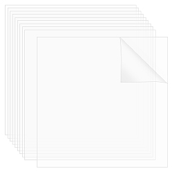 Прозрачный Простыни для животных, квадратный, прозрачные, 300x300x0.5 мм