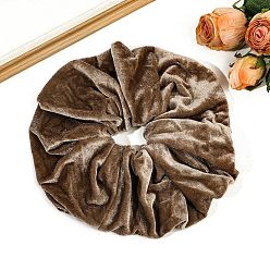 Верблюжий Ткань эластичные аксессуары для волос, для девочек или женщин, резинка для волос / резинки для волос, верблюжие, 190x85 мм