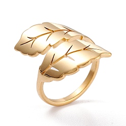 Golden Ionenbeschichtung (IP) 304 Edelstahlmanschettenringe, Blatt, golden, 2.5 mm, Innendurchmesser: 18.5 mm
