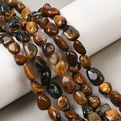 Петерсит Натуральные пиеттеритные бусины, самородки, упавший камень, 8~16x7~10x4~7 мм, отверстие : 0.8~0.9 мм, около 36~40 шт / нитка, 15.75~15.83'' (40~40.2 см)