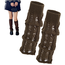 Коричневый Чехол для ботинка из акриловых волокон, защита ног, аксессуары для костюма, кофе, 430x150x28 мм