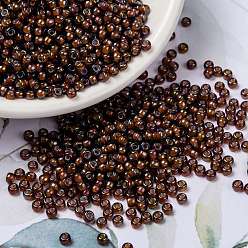 (RR3761) Миюки круглые бусины рокайль, японский бисер, (rr 3761), 8/0, 3 мм, отверстие : 1 мм, Около 2111~2277 шт / 50 г