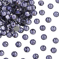 20410 Tanzanite Камни preciosa® crystal hotfix с плоской основой, чешский хрусталь, круглый(438 11 612 шатон роза вива 12 ®), 20410 танзанит, ss 10 (2.7~2.9 мм)