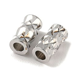 Платина Латунные бусины, без кадмия, без никеля и без свинца, граненые, фантазии вырезать, платина, 6 мм, отверстие : 1.6 мм