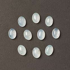Малайский Нефрит Натуральный Malaysia нефрита кабошоны, плоская задняя овальные, 8x6x3~4.5 мм