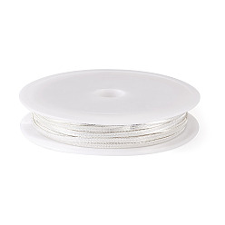 Серебро 5 ярдов латунь покрытие серпантинная цепь, несварные, с катушками, серебряные, 2x0.3 мм