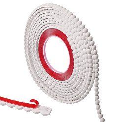 Белый Гибкая ПВХ-профильная отделка, потолочная лепнина, отделка стен под мебель, дверь, гардероб, домашнего декора, белые, 10.5x5.5 мм