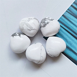 Говлит Натуральные лечебные камни говлита, сердце любовь камни, Карманные пальмовые камни для развития Рейки, 15x15x10 мм