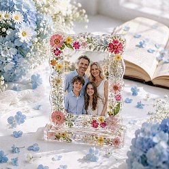 White DIY Picture Frame Silicone Molds, Rectangle, Resin Casting Molds, for UV Resin, Epoxy Resin Craft Making, White, 104x171x8mm, Inner Diameter: 83~97x31~122mm