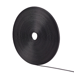 Черный Швейное платье из полиэстера и пластика, аксессуары для швейных принадлежностей, чёрные, 6 мм, о 50yards / рулон (45.72 м / рулон)