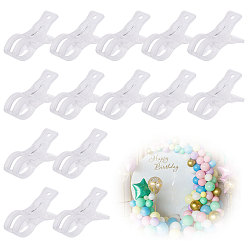 Transparent Winddichte Kleiderclips aus Kunststoff, Transparent, 90.5x48x26 mm