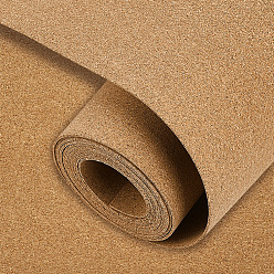 BurlyWood Cork Insulation Sheets, for Coaster, Placemat, Kitchen Dining Hall & DIY Crafts Supplies, Rectangle, BurlyWood, 3000x400x2mm