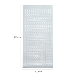 Серебро Водонепроницаемые наклейки из ПВХ с буквами, самоклеящиеся наклейки, Украшение дневника для фотоальбома своими руками, серебряные, 225x107 мм