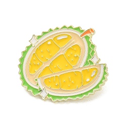 Durian Эмалевые булавки, броши из сплава для одежды рюкзака, дуриан, 27x30 мм