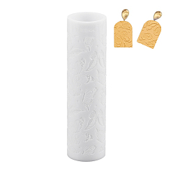 Лист Акриловый валик для создания текстуры глины, глиняный инструмент, лист, 121x32 мм