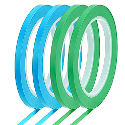 (52) Непрозрачная лаванда 4 рулоны 2 цвета ПВХ автомобильная малярная лента, изоляционная лента, виниловая лента, разноцветные, 6 мм, 2 рулоны / цвет