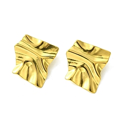 Others 304 Stainless Steel Stud Earrings for Women, 30x27.5mm