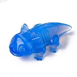 Опал Opalite украшения дисплей, для украшения дома, рыба, 65x30 мм