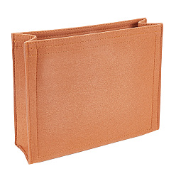 Перу Органайзер для сумочки из шерстяного фетра, вкладыш для формирования мини-сумочки, аксессуары для сумок, прямоугольные, Перу, 21.5x27.5x8 см