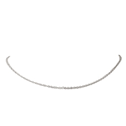 Нержавеющая Сталь Цвет 2мм 304 цепочка из нержавеющей стали сингапурские цепочки для женщин, не тускнеет, цвет нержавеющей стали, 15.79 дюйм (40.1 см)