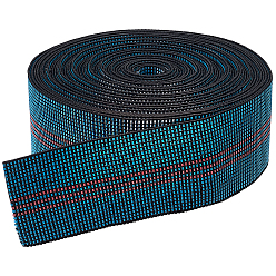 Синий 10м плоский эластичный шнур, широкая эластичная лента, синие, 50 мм, около 10.94 ярдов (10 м) / комплект