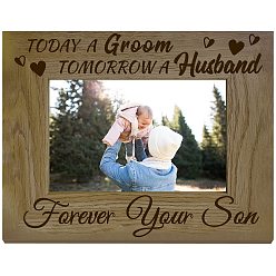 Слово Прямоугольные деревянные фоторамки, для печати фотографий, фотореквизитов, настенного декора, аксессуаров, слово, 218x168 мм