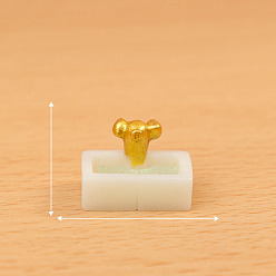 Furniture & Appliances Мини-модель из смолы, аксессуары для кукольного домика с микро-ландшафтом, притворяясь опорными украшениями, мебель и техника, 21x14 мм
