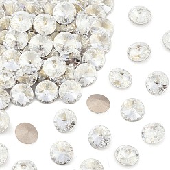 00030 242 Argent Flare Preciosa® maxima кристалл круглые камни, чешский хрусталь, срыв твердой мозговой оболочки, биконус(436 11 177 риволи), 00030 242 серебряная вспышка, ss 47 (10.55~10.9 мм)