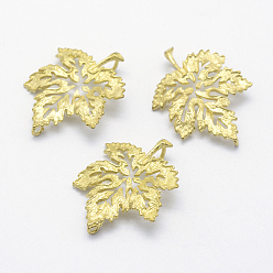 Без Покрытия Соединители латунные звенья, без свинца, без кадмии и без никеля, лист, сырой (без покрытия), 26x20x2 мм, отверстия : 1 mm и 2x3 мм