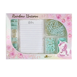 Бледно-Зеленый Бумажные блокноты, с зажимами и кольцами для галстука, бледно-зеленый, 239x165 мм