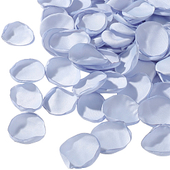 Лиловый 200шт. искусственные лепестки роз, для свадебного прохода центральные столовые конфетти вечерние сувениры украшения дома, сирень, 37~39x29~34x1 мм