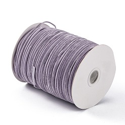 Gray 1/8 inch Single Face Velvet Ribbon, Gray, 1/8 inch(3.2mm), about 200yards/roll(182.88m/roll)