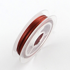 FireBrick Tiger Tail Wire, Nylon-coated Stainless Steel, FireBrick, 0.38mm, about 32.8 Feet(10m)/roll